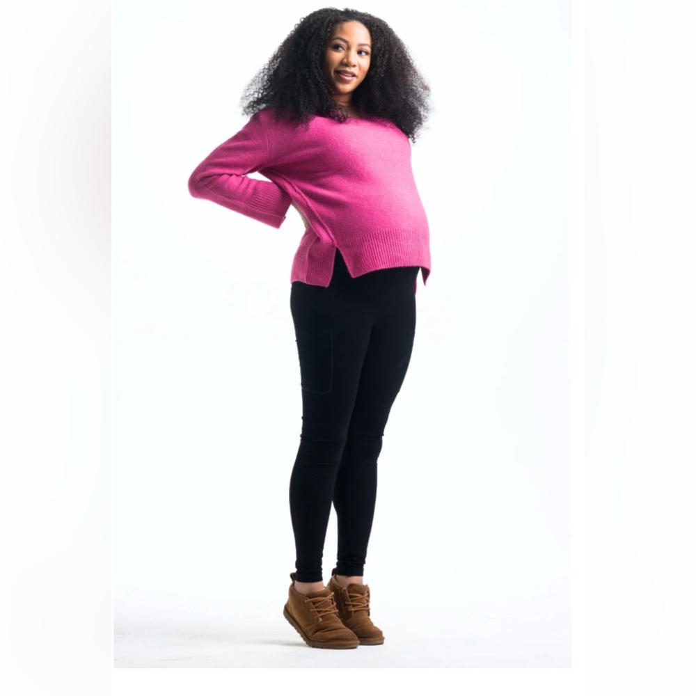 Mom's Night Out Maternity Leggings - Classic